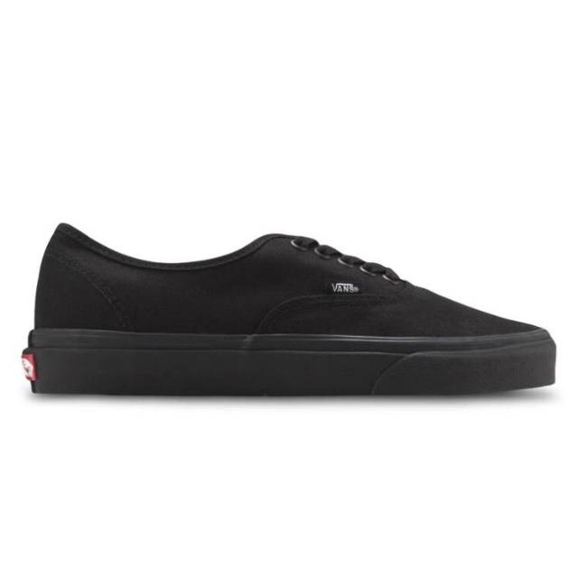 vans authentic black black