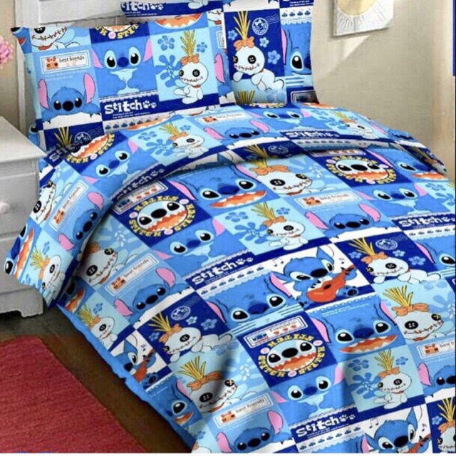 Seprei / sprei bisa rumbai disney lilo stitch