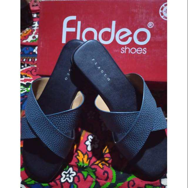 Sandal flat wanita fladeo original
