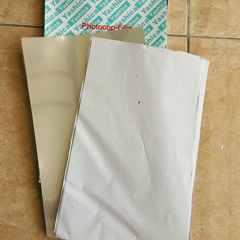 

[KODE K8DI9] Plastik Mika Transparansi OHP Yashica