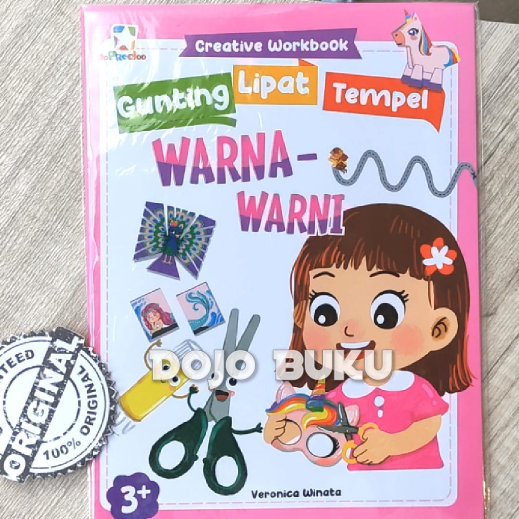 Buku Opredo Creative Workbook Gunting Lipat Tempel by Veronica Winate