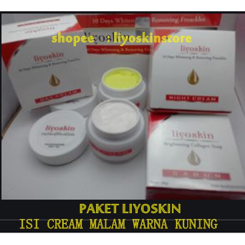 paket cream liyoskin kuning