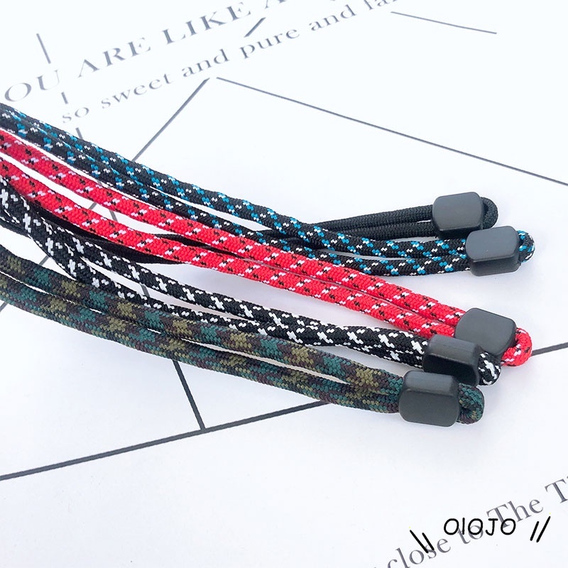 Anti-lost Lanyard Kasus Ponsel Gantungan Kunci Lanyard Adjustable Pendek Tali Pergelangan Tangan Aksesoris Ponsel - ol