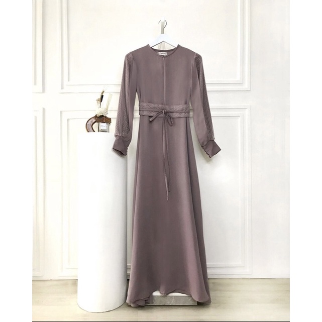 NEW Annasya Dress By Gamaleea.id Warna Lavender Size S