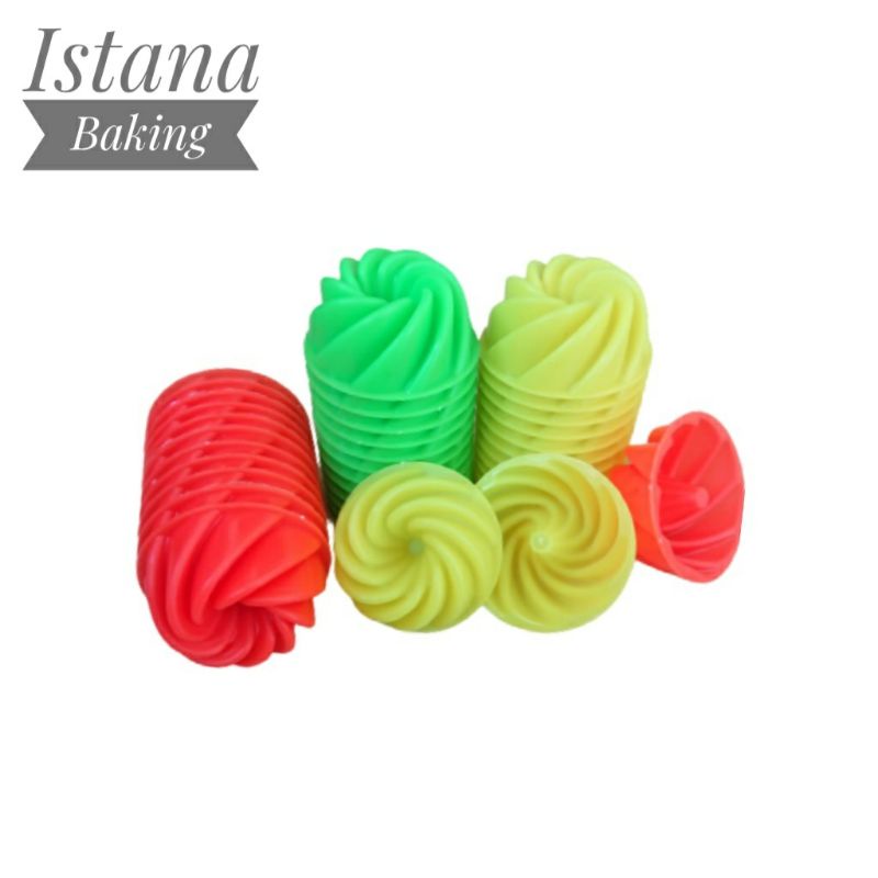 Cetakan Puding Bolu Kukus Twister Anti Lengket