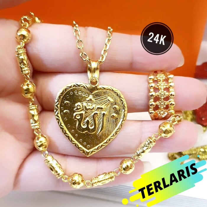 Perhiasan Titanium 1 set EJ115