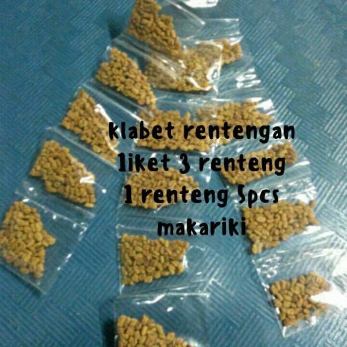

New funugreek / klabet / kelabet rentengan