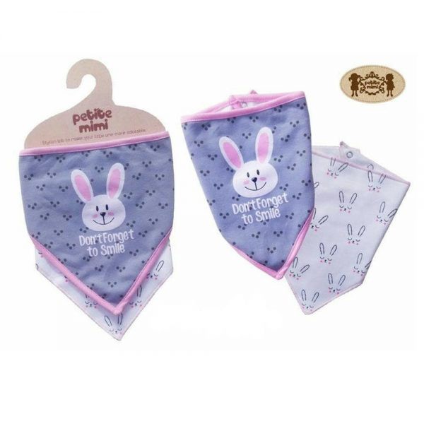 Petite Mimi Bib 2in1 2Pcs Random