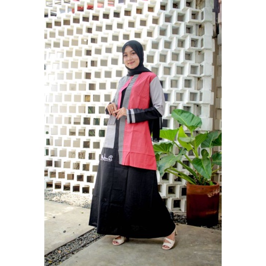 GAMIS HALIDA HANS / GAMIS MUSLIM / BAJU WANITA / GAMIS KEKINIAN / ASLI PEKALONGAN