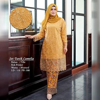 SETELAN TUNIK CAMELIA