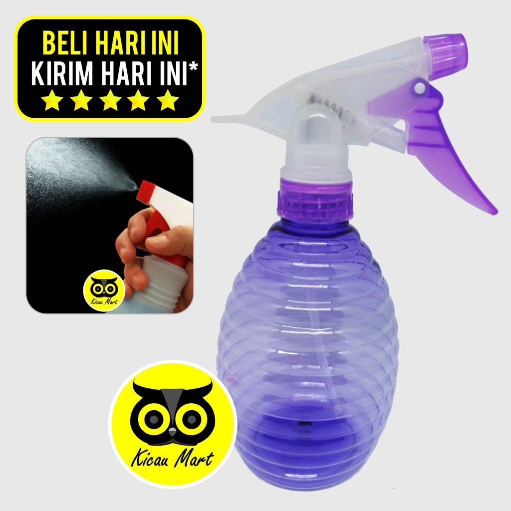SEMPROTAN AIR HAND SPRAYER 400 ML VIOLET SPIRAL BOTOL SEMPROT SPRAY MANDI BURUNG TANAMAN BUNGA SVPRL