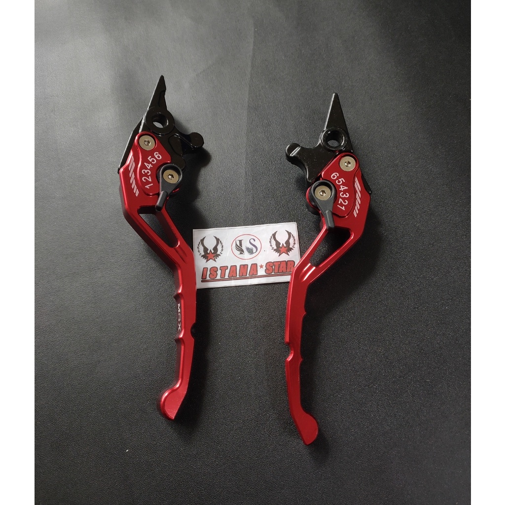 Handel Nmax Handle Tuas Rem Cakram Variasi CnC MERAH