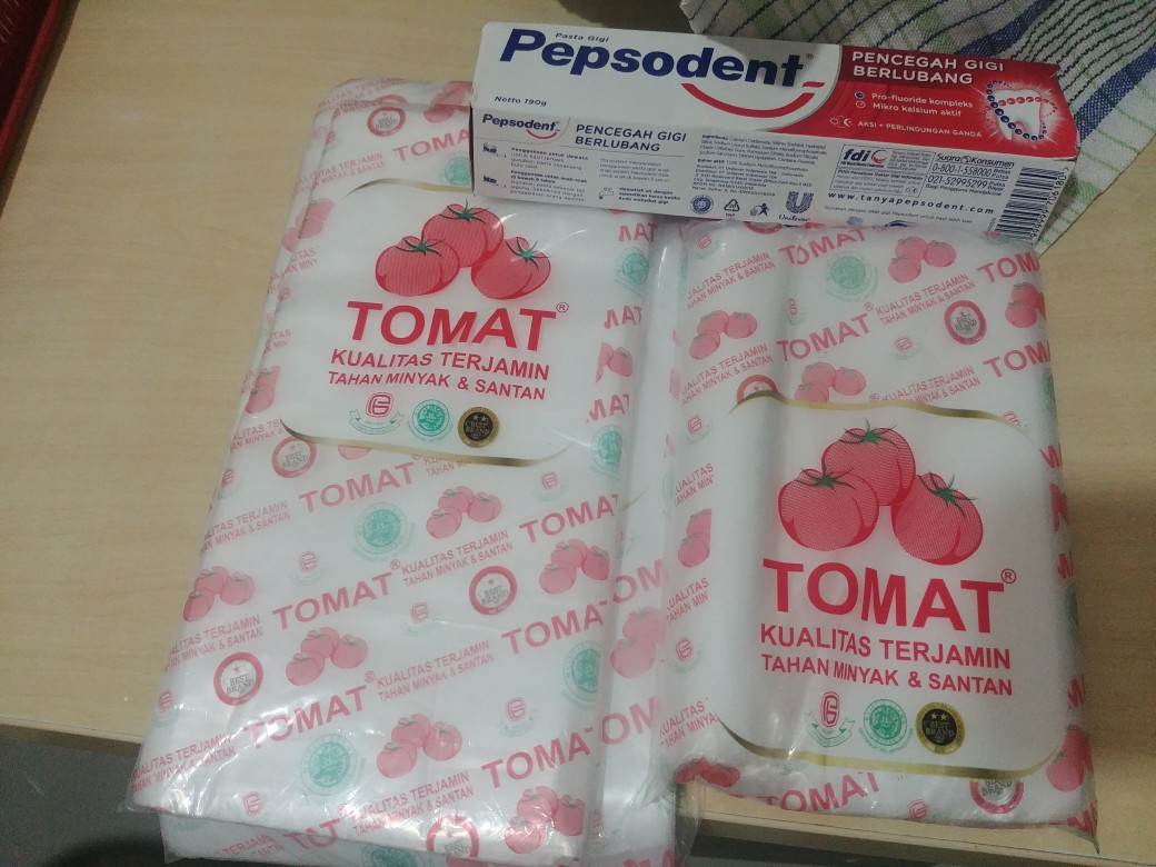 Plastik Tomat 12x25 (ukuran 1/2 Kg)