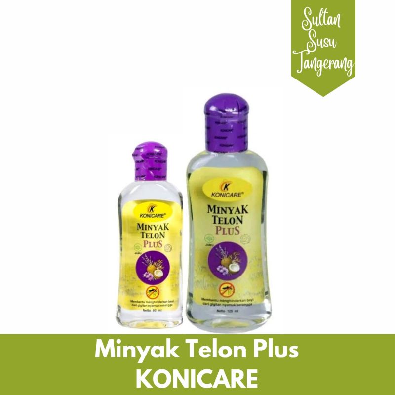 Konicare Minyak Telon Plus 60 Ml, 125 Ml Sultan Susu Tangerang