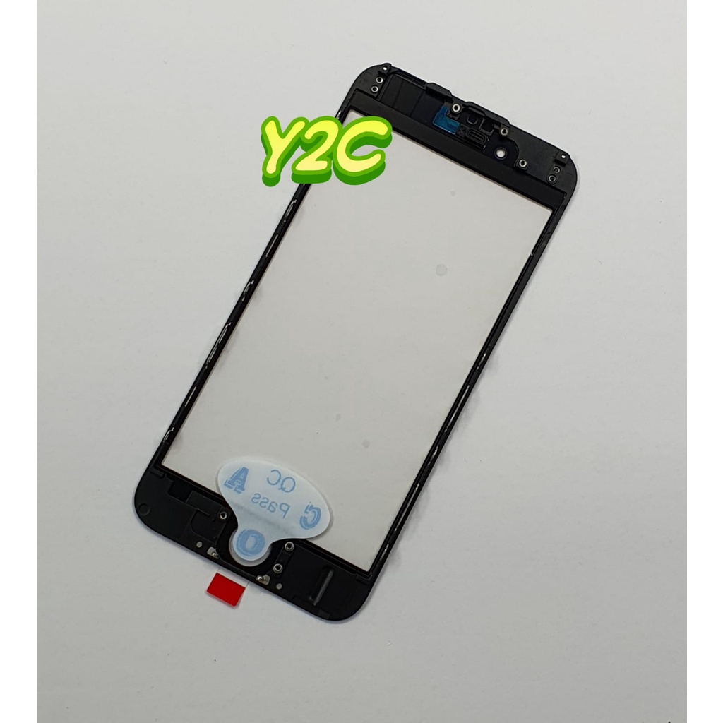 GLASS TS + OCA + FRAME 6 / 6G / KACA LCD TOUCHSCREEN TASKRIN LAYAR SENTUH TC