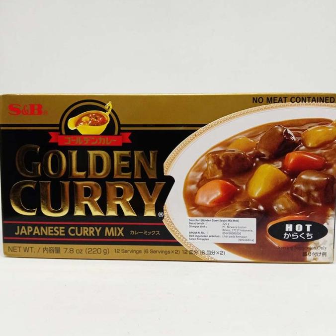 

best seller] S&B GOLDEN CURRY KARAKUCHI (HOT) C035 220 G