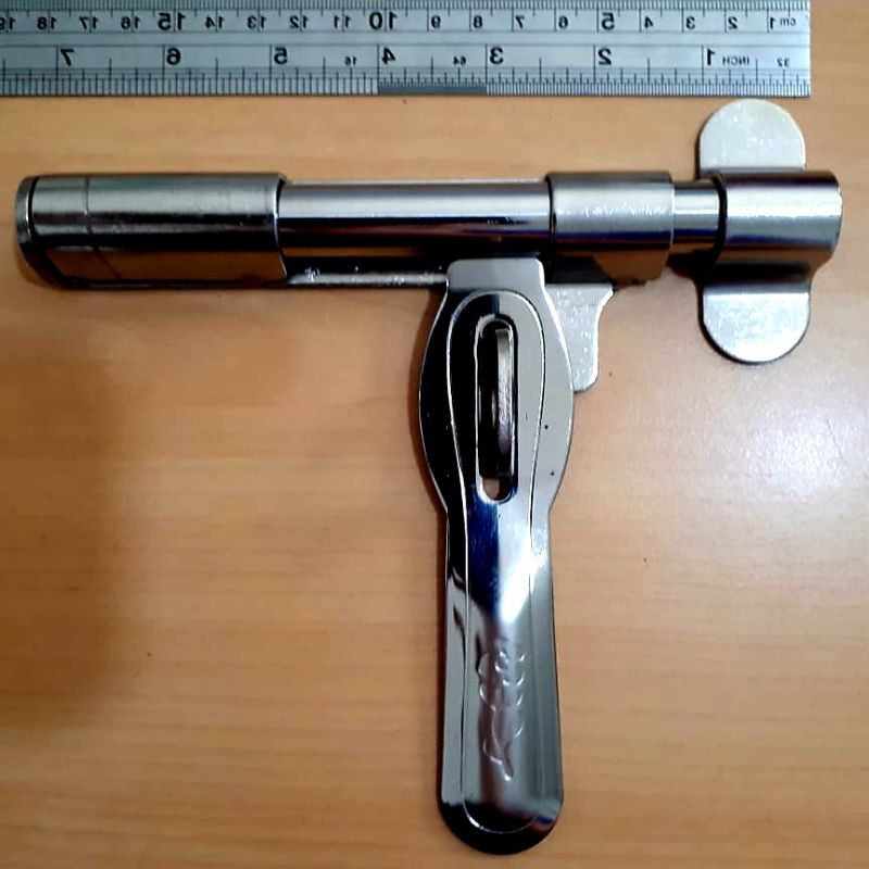 GRENDEL SUPER/ SLOT PINTU STAINLESS STEEL KIRI / KANAN