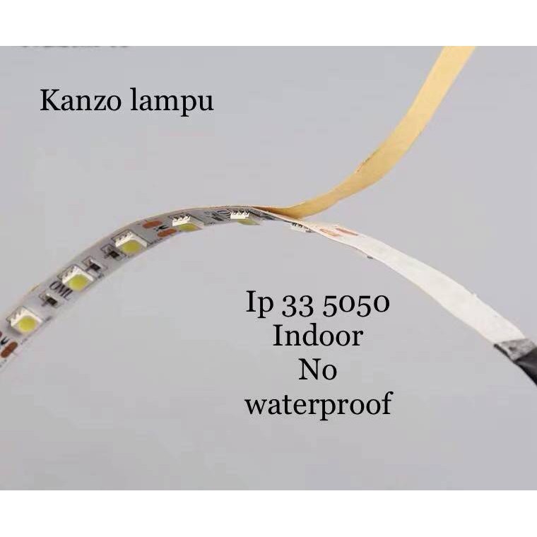 Led strip 12v 5meter water proof 2835 ip44 / 5050 ip33 non waterproof 5METER