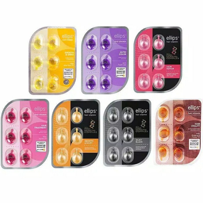VITAMIN RAMBUT ELLIPS BLISTER ISI 6-1