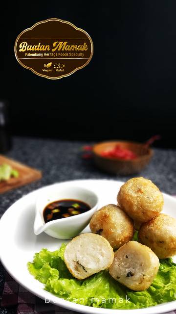 

Pempek Adaan Vegan Buatan Mamak Bahan Ori/Rolled Oat/Gluten Free