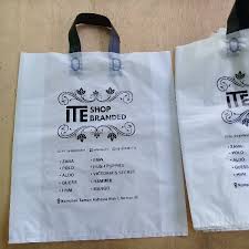 

Sablon TAs Plastik murah Handle Jumbo ukuran 30x40 cm Peganggan warna