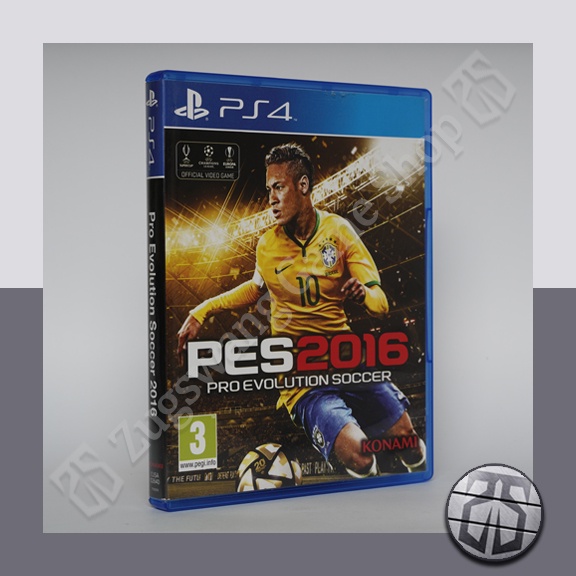Kaset game bd ps4 playstation ps 4 pro evolution soccer pes 2016 16 2nd bekas