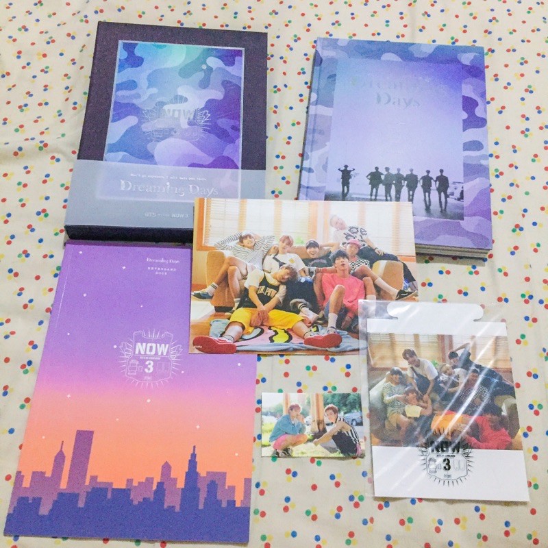 (RARE) Official BTS Now 3 DVD Fullset + Jungkook/Jimin JK/JM Jikook Unit Card Photocard PC