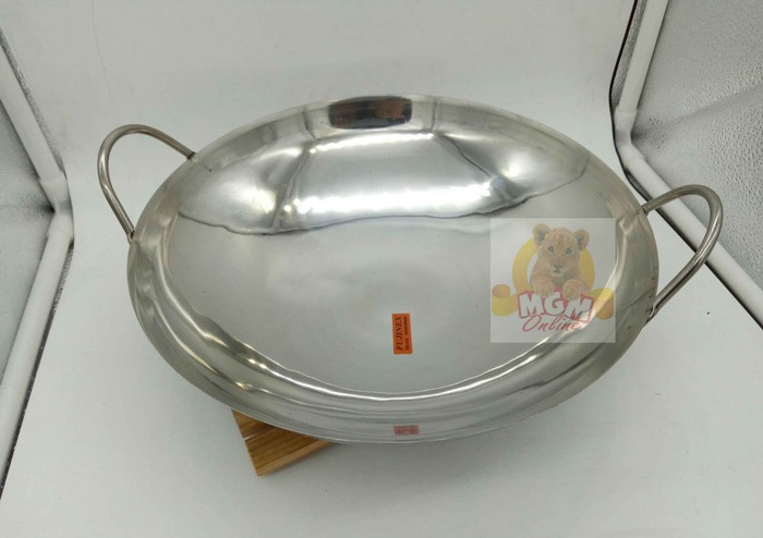 Wajan Mini Stainless Steel 25CM / 10 inch Wajan Stainless Steel