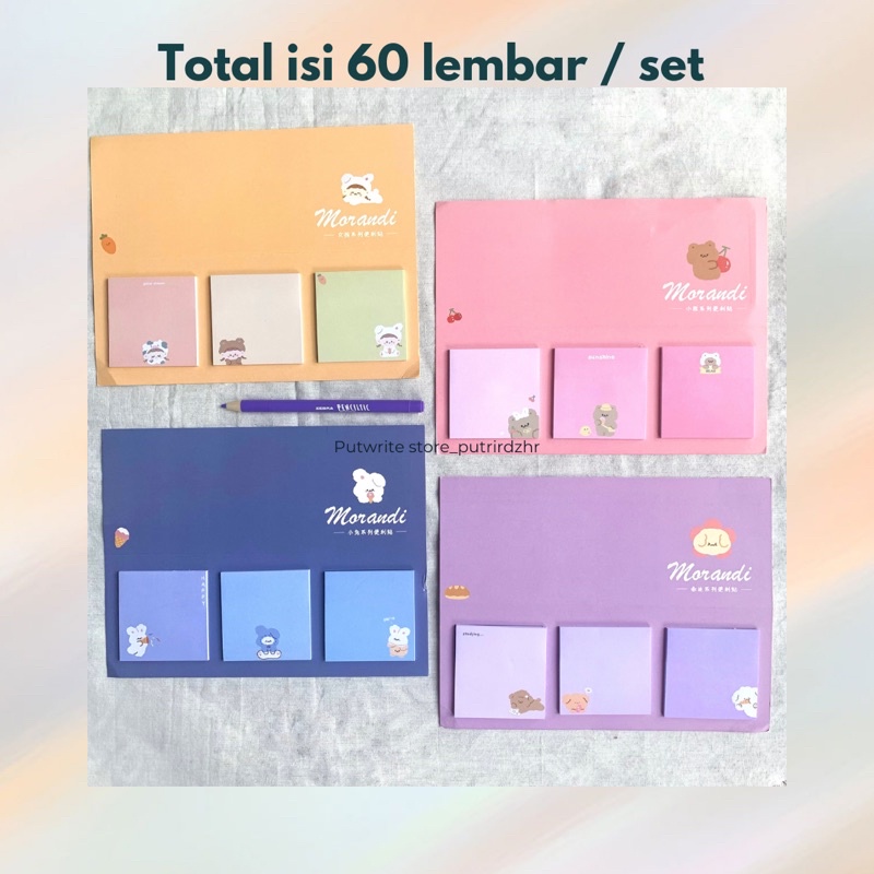 

Morandi Set Sticky Notes