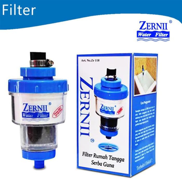 Alat Penjernih Air Zernii Water Filter Saringan Air Filter Air Saringan Kran Air Penyaring Air