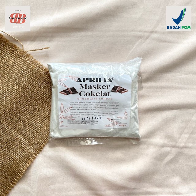 [BPOM] APRILIA Masker Coklat 500gr / Masker Organik / Clay Mask