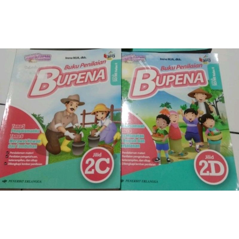 bupena sd kelas 2 c dan d kurikulum 2013 revisi