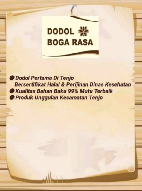 Dodol Karamel Lapis Boga Rasa 250-500 Gr