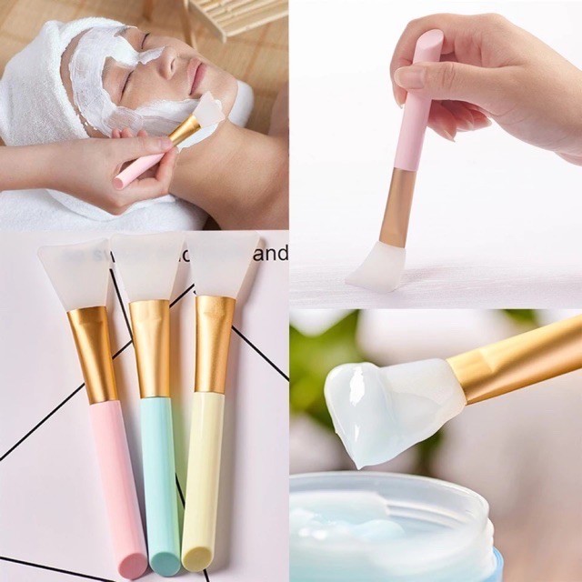 Kuas Masker Silikon Kuas Wajah Silicone Premium Face Mask Brush