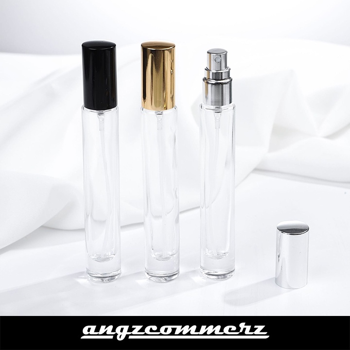 Botol Kaca Parfum Tebal Bening Spray Bottle Thick Clear Glass 10 ml