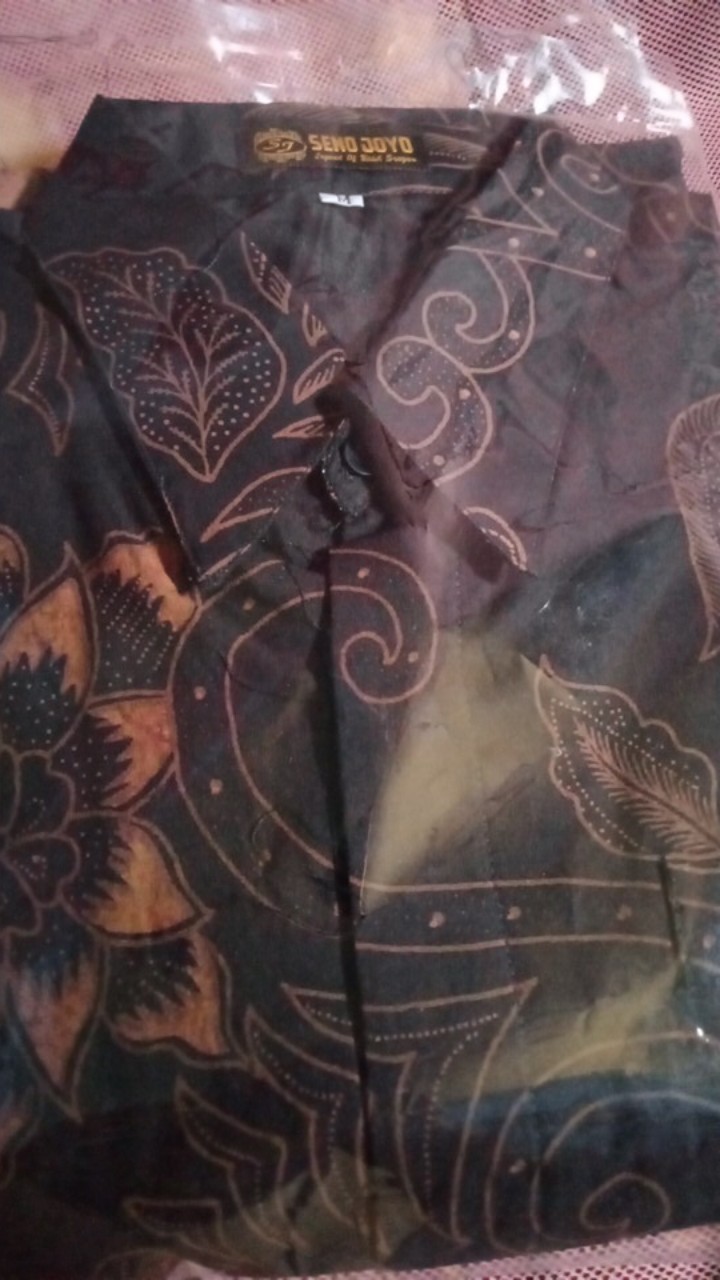 Batik Pria Bayusuta Full Furing Katun Halus Sragenan Size S-xxl Asli Solo