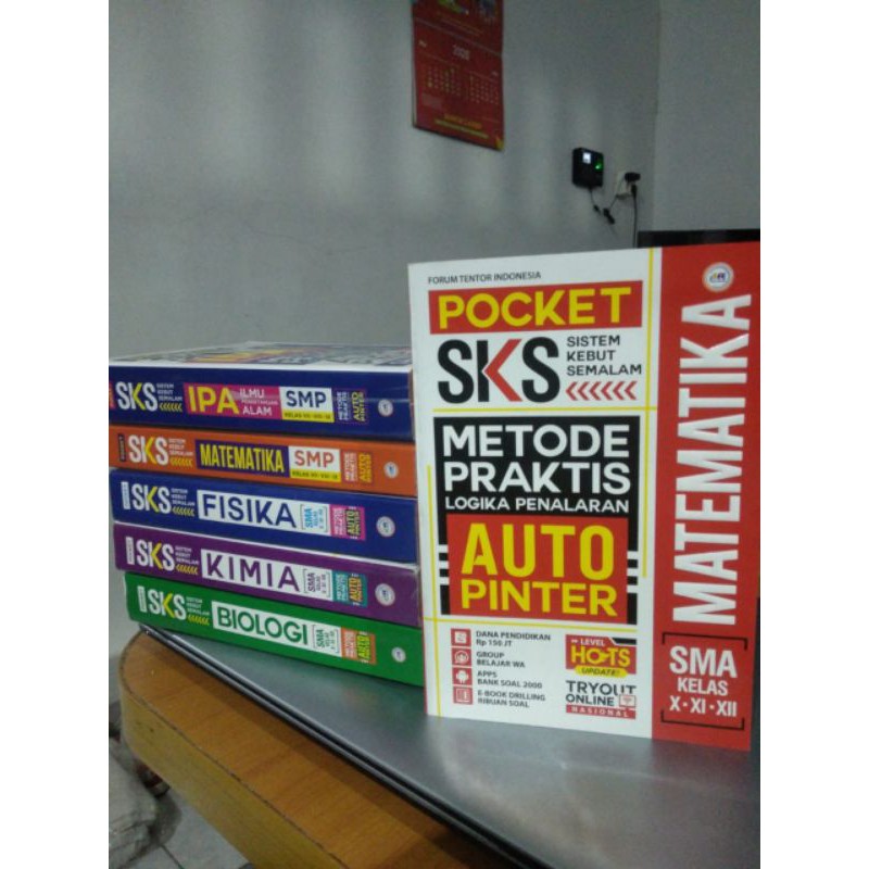 BUKU POCKET SKS MATEMATIKA METODE PRAKTIS SMA