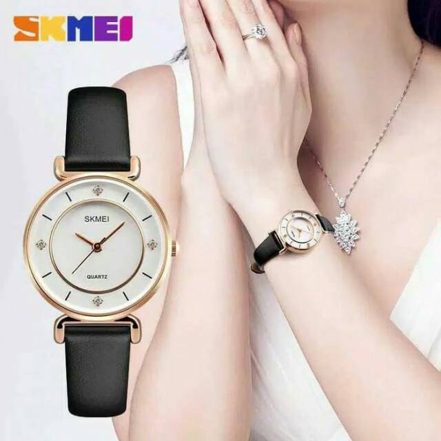 Jam SKMEI 1330 leather original WR