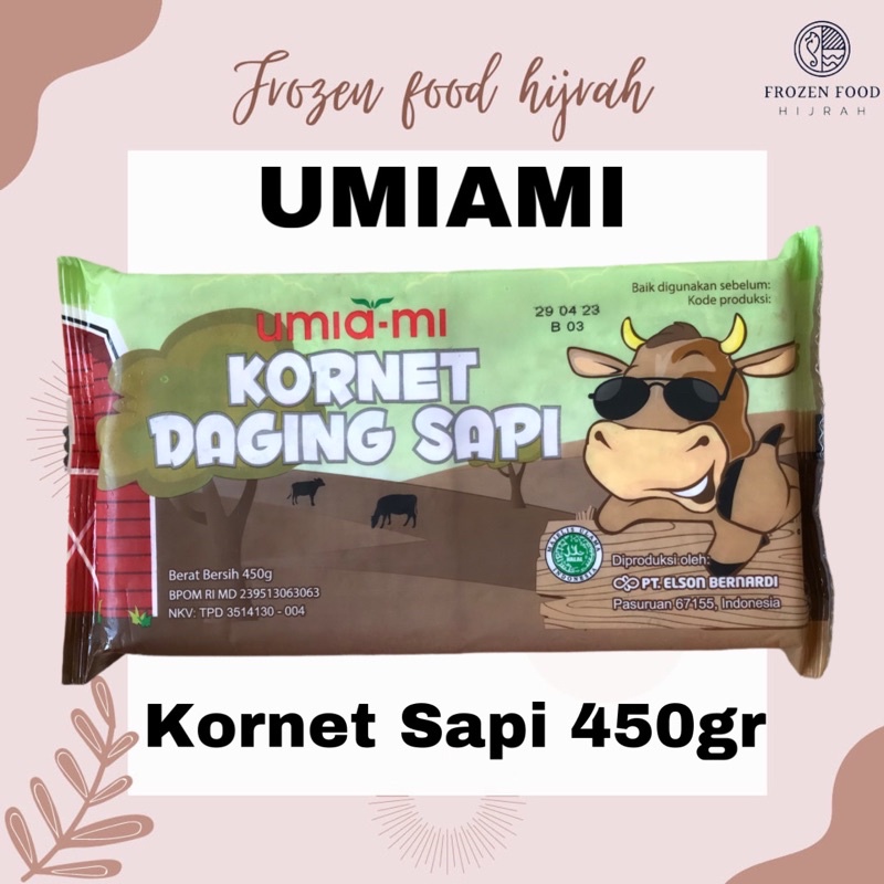 

UMIAMI KORNET DAGING SAPI 450GR