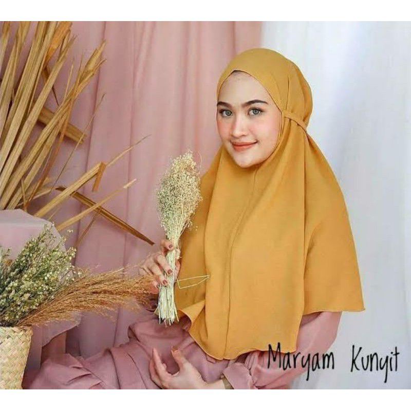 BERGO MARYAM DIAMOND PREMIUM IMPORT/JILBAB INSTAN MURAH