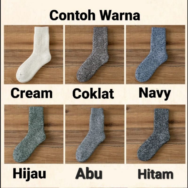 Kaos Kaki Musim Dingin / Winter 012