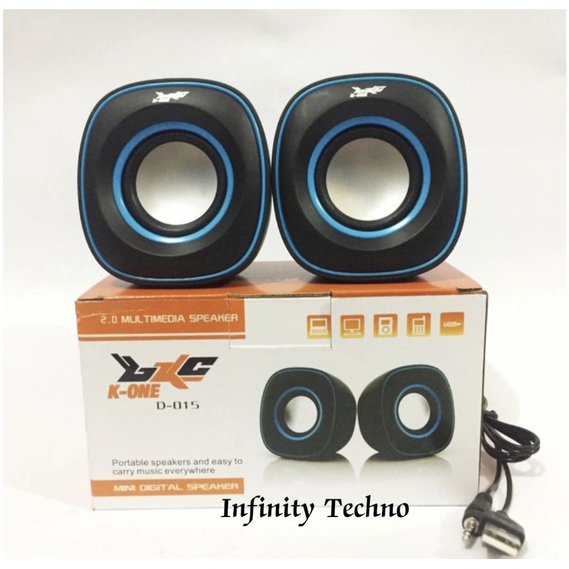 Speaker Mini K-one D-015/Speaker Audio Multimedia Usb 2.0 D-015 K-One