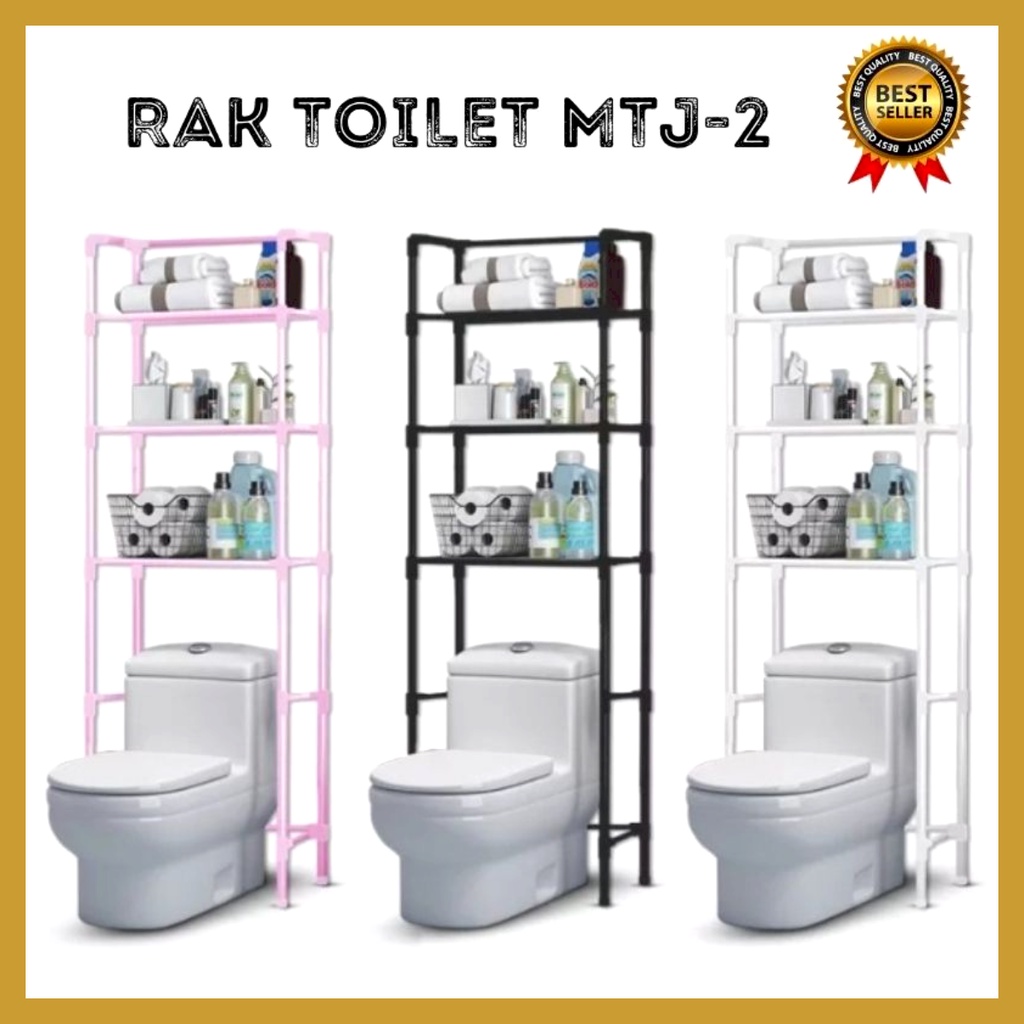 Rak Kamar Mandi Rak Sabun Rak Toilet WC Organizer Storage Serbaguna Anti Karat GOSHOP88