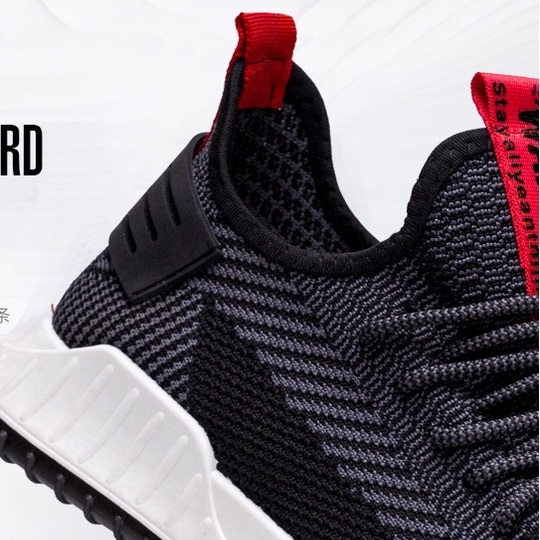 Sneakers Casual Sport Running Trending Fashion Pria Design Simple Keren - J66