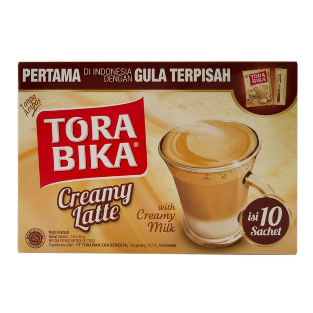 

Torabika Creamy Latte 10 x 25gr