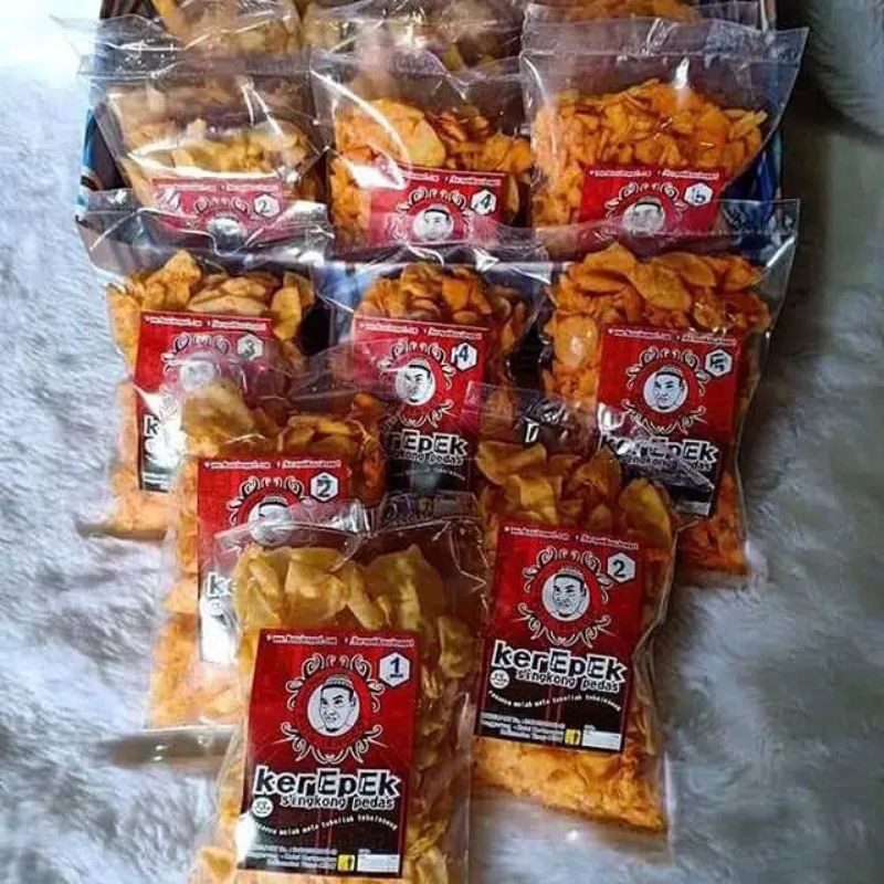 

Krepek Singkong busu jenggot