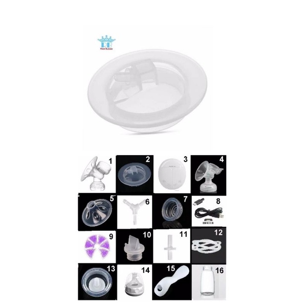 Spare Part Pompa ASI Real Bubee Aksesoris Cylinder Head Breast pump Real Bubee Accessories P29