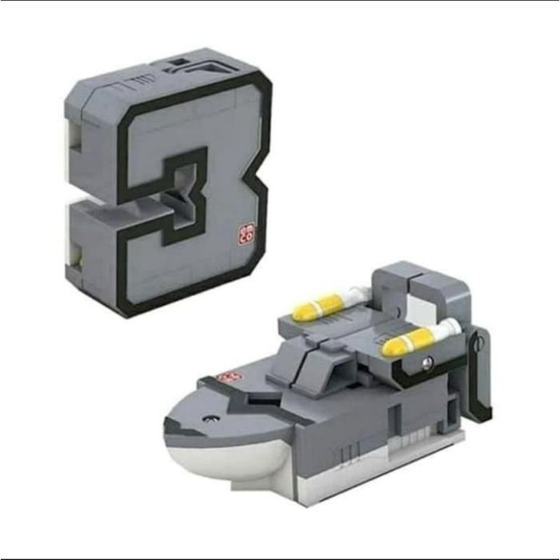 EMCO MEGA BOTZ POCKET MORPHERS - Number 3 / Angka 3