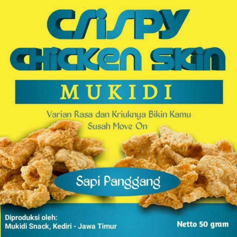 

KRIPIKKULITAYAMCRISPY(CRISPYCHICKENSKIN)