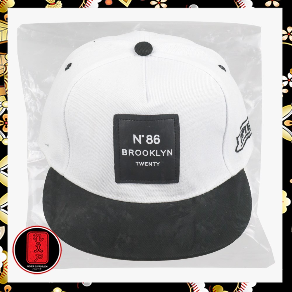 Topi Snapback Hip Hop Hat N86 Brooklyn Twenty